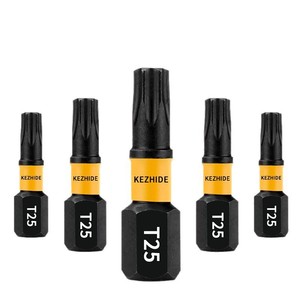 Kezhide Torx Impact Insert Bit 1 In T25 20 Piece Set S2 Steel Auto Repair Tool - Product Image 5