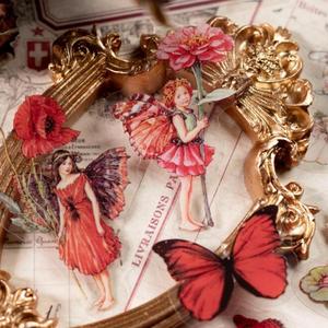 50pcs Packing fairy Forest Pet <strong>Scrapbook</strong> <strong>Stickers</strong> - Product Image 2