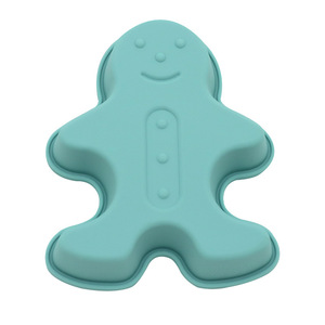 Utensilios de cocina antiadherentes para repostería: Molde de silicona de muñeco de nieve navideño para hornear, con tazón dispensador y utensilios DIY - Product Image 4