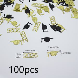 Décorations florales et chapeaux de doctorat pour la cérémonie de remise des diplômes 2025 – Fournitures jetables en papier pour la saison des remises de diplômes – Vente chaude - Product Image 3