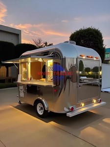 Remolque de Comida de 2 Pisos, Barra Móvil, Camión de Bebidas, Camión de Comida Personalizado con Cocina Completa, Carrito de Comida Móvil, Contenedor de Helados - Product Image 3