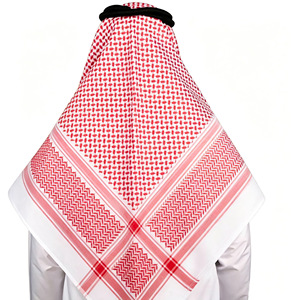 Keffiyeh Shemagh arabe en coton pur de haute qualité - un choix premium pour les vêtements - Product Image 5