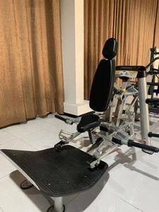 Attrezzo Fitness in Acciaio a Doppia Funzione Abduzione/Adduzione con Gluteatore per Allenamento di Forza delle Gambe e Bodybuilding - Product Image 5