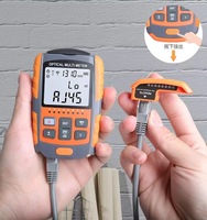 Multimètre de Fiber optique portable S406, mini-mètre de puissance, VFL, câble RJ45, Ftth 3 en 1