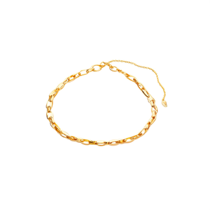 Fashion Classic Chain Link Bracelet 316L Stainless Steel PVD Gold Plating Sustainable Resistant Jewelry for Women Gift - Product Image 2