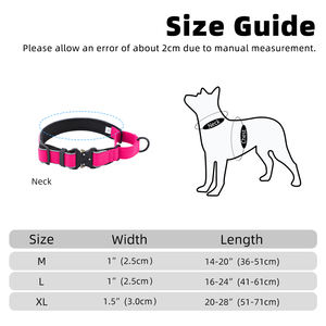 Collares de perro tácticos de estilo Martingale sin tirones ajustables multicolores personalizados de fábrica para entrenamiento al aire libre con hebilla de Metal Cobra - Product Image 6