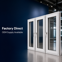 Ventana y Puerta Corrediza de Aluminio Moderna, Venta al por Mayor de Fábrica, Tamaño Estándar, Insonorizada, Doble Acristalamiento, Colores RAL Personalizados