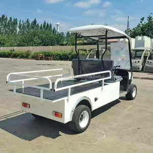 Usine de Noël 2 <span class=keywords><strong>places</strong></span> avec boîte de chargement Chariot de golf Chariot <span class=keywords><strong>utilitaire</strong></span> Voiture de club Voiture de chasse Chariot de golf électrique - Product Image 5