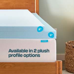 Surmatelas en mousse à mémoire de forme ventilée de 3 pouces, infusé de gel rafraîchissant, personnalisable, au meilleur <span class=keywords><strong>prix</strong></span> d'usine - Product Image 4