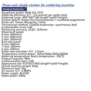 3 Axis <strong>Automatic</strong> <strong>Soldering</strong> <strong>Machine</strong> For PCBA Electronic <strong>Automatic</strong> <strong>Soldering</strong> <strong>Machine</strong> <strong>Soldering</strong> Robot <strong>Machine</strong> - Product Image 4