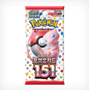 Pour <span class=keywords><strong>Pokémon</strong></span> Écarlate et Violet, <span class=keywords><strong>Cartes</strong></span> <span class=keywords><strong>Pokémon</strong></span> 151, Version Coréenne, Ensemble de <span class=keywords><strong>Cartes</strong></span> à Collectionner, 1 Boîte, 30 Paquets, 150 <span class=keywords><strong>Cartes</strong></span>, Version Populaire - Product Image 6