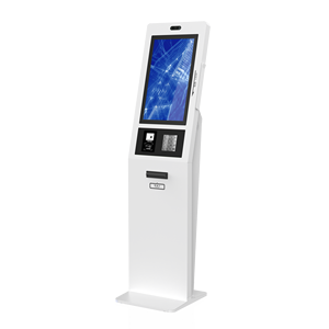 Сенсорный киоск Напольная стойка для фитнес-центра лобби отеля 21,5 "23,6" 27 "32" 43 "Работа с системой самообслуживания Win/ Android - Product Image 1