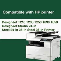 Cartuchos de Tinta Negra 712XL de Repuesto para HP 712XL 712, Compatibles con DesignJet