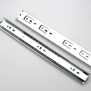 40mm Cupboard 2 Way Auto Popup Ball Bearing Drawer Slide For Kitchen