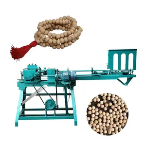 Máquina pulidora de bolas redondas de madera, máquina para hacer bolas de cuentas de madera