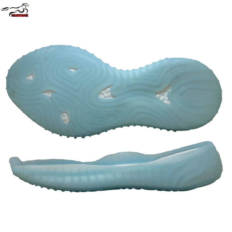 2020 новый дизайн, подошва из термопластичной резины + E-TPU изготовленные на заказ кожаные подошвы для изготовления обуви