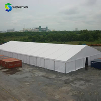 Carpa de Aluminio, Estructura Resistente y Versátil, Carpa para Taller, Almacén, Carpa Temporal Fácil de Montar, Carpa para Eventos al Aire Libre