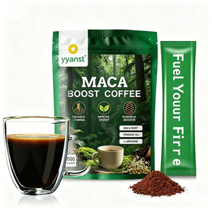 Poudre de café Maca Boost 15 sachets 150g avec racine de Maca, Tongkat Ali et L-Arginine pour la vitalité quotidienne des adultes, complément alimentaire - Product Image 5