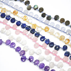 Larme à facettes <span class=keywords><strong>de</strong></span> haute qualité 8x10mm perles en vrac perles <span class=keywords><strong>de</strong></span> <span class=keywords><strong>pierre</strong></span> naturelle pour la fabrication <span class=keywords><strong>de</strong></span> bijoux en gros - Product Image 4