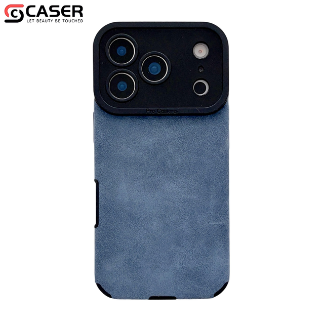 Fashion Retro Style Velvet Texture Pure Color Camera protection Skin Feeling Soft Shockproof Phonecase for iphone 17 16 15