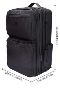 Mochila Cosmética Multifuncional para Suministros de Barbería al por Mayor, Bolsa de Almacenamiento Portátil de Gran Capacidad para Herramientas de Barbería y Salón con Logotipo - Product Image 2