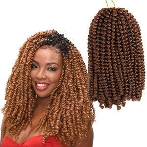 JoannaHair-Tresse Africaine en Fibre Synthétique, Offres Spéciales Bouclée, pour Noir - Product Image 4