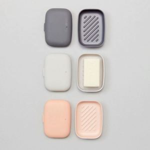 Wholesale Custom Bathroom Case Box Portable Storage Eco-Friendly Silicone Soap Dish Holder - Product Image 5