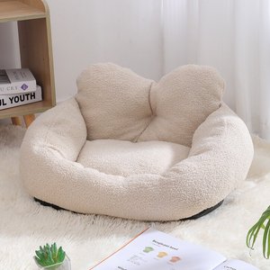 बड़े, मध्यम और छोटे कुत्ते और बिल्ली केनेल सोफे पालतू बिस्तर उच्च गुणवत्ता वाले थोक कस्टम कुत्ते बिस्तर - Product Image 3