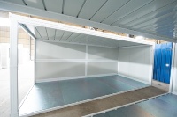 Maison conteneur préfabriquée isolée de 20 pieds pour location – Villa modulaire personnalisée pour jardin résidentiel (ADU)