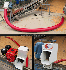 <strong>Vehicle</strong>-<strong>mounted</strong> Grain Suction Machine Rubber Flexible <strong>Screw</strong> <strong>Conveyor</strong> Hose Feed Powder Pellet Granular Materials - Product Image 6
