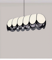 Lustre Zen Oriental, Luminaire Suspendu Créatif pour Salon, Salle à Manger, Îlot