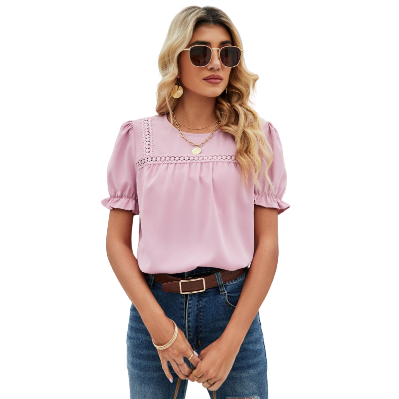 Venta al por mayor blusas con detalles en encaje-Compre online los mejores  blusas con detalles en encaje lotes de China blusas con detalles en encaje  a mayoristas | Alibaba.com