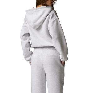 Nouveauté Hiver : Survêtements Décontractés Vintage Unis pour Femmes, Hauts Longs Tricotés à Capuche Respirants de Qualité Supérieure, Marque Personnalisée OEM - Product Image 5