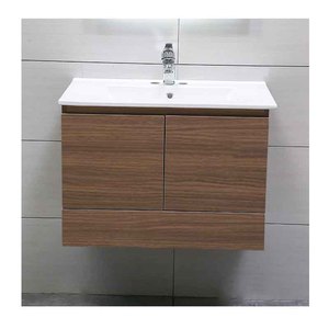 خزانة حمام مخصصة مع حوض غسيل وسطح رخامي صلب - Product Image 6