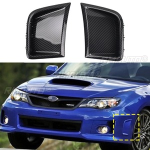 ชุดแต่งรอบคันสำหรับ Subaru WRX ปี 2008-2014 ช่องระบายอากาศด้านหน้ารถยนต์ ฝาครอบช่องระบายอากาศด้านข้างกันชนหน้ารถยนต์ อุปกรณ์ตกแต่งรถยนต์ - Product Image 2