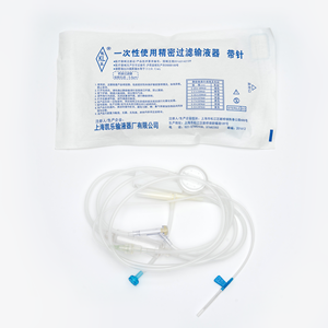 Set per Infusione Sol-KL di Grado Medico con Filtraggio Preciso, Set per Infusione IV Sterile con Ago - Product Image 2
