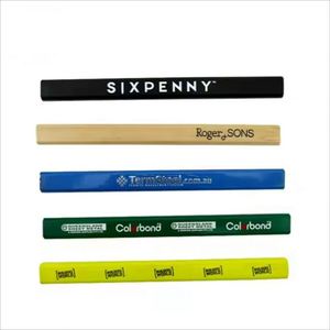 Crayon marqueur noir pour charpentier avec mine épaisse, idéal pour le travail du bois - Product Image 3