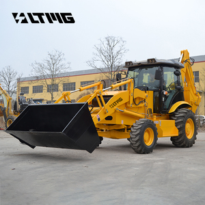 Nhà sản xuất 4x4 trở lại hoe loader retroexcacacadora Trung Quốc bánh xe mini máy xúc <span class=keywords><strong>backhoe</strong></span> loader - Product Image 2