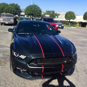 สติกเกอร์ไวนิล<span class=keywords><strong>ติด</strong></span><span class=keywords><strong>รถ</strong></span>ยนต์ดัดแปลงด้านข้างฝากระโปรง<span class=keywords><strong>รถ</strong></span>สีดำรูปลอกแต่งลายรถที่กำหนดเองได้ - Product Image 4