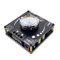 Carte d'amplification stéréo HIFI 2.0 XY-AP100L 100W x 2 5.0 avec carte son AUX USB et amplificateur de puissance numérique DC 5V 12V 24V