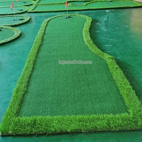 Tapis de frappe pour entraîneur de Golf personnalisé, tapis de simulation de Golf d'intérieur et d'hiver, tapis d'entraînement de golf, vert