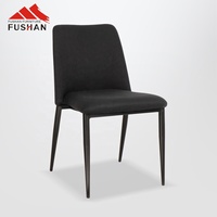 Design d'intérieur moderne pour hôtels et restaurants, tables et chaises, chaises de restaurant rembourrées, chaises empilables en tissu pour café