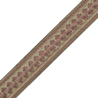 Dentelle brodée pour rideaux, largeur 5 cm, idéale pour les cheminées de table, les emballages de boîtes cadeaux et les oreillers de maison
