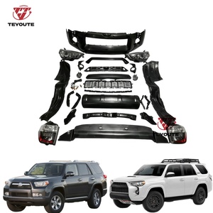 Kit carrosserie TEYOUTE Facelift, pare-chocs, phares, feux arrière pour <span class=keywords><strong>Toyota</strong></span> 4Runner 10-15, mise à niveau vers 16-24 TRD, ensemble complet d'accessoires extérieurs - Product Image 1