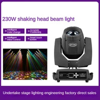 ZHONGKE scène 230w faisceau secouant la tête motif lumière mariage école performance atmosphère lumières barre projet éclairage rotatif
