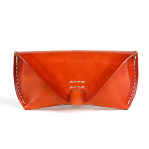 Étui à lunettes Ando Bag Vintage en cuir de vache véritable avec support pour le nez pour lunettes de soleil - Product Image 5