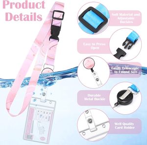 Biểu Tượng Tùy Chỉnh <span class=keywords><strong>Polyester</strong></span> Loại Riêng Biệt Dây Buộc ID Huy Hiệu Clip Với In Mô Hình Thăng Hoa Thiết Kế - Product Image 4