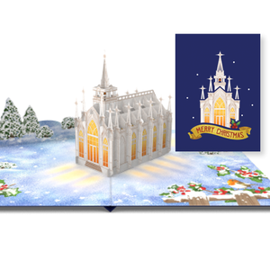 Navidad 3d Pop Up Christmas Card 150x200mm Holiday Greeting Card - Product Image 3