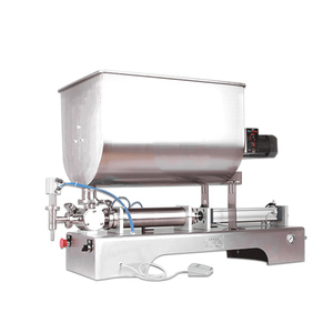 Pasta semi-automatica macchina di riempimento per la salsa di pepe Gel di miele burro di arachidi per il confezionamento di bevande in sacchetti - Product Image 2