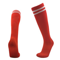 Chaussettes de football unisexes pour enfants avec soutien de la voûte plantaire et fond épais en éponge pour les jeux d'équipe, les sports scolaires d'entraînement, les fournitures de gros en vrac